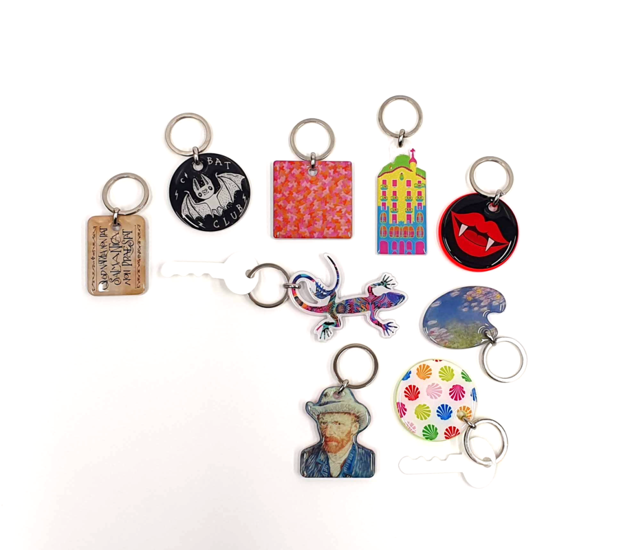 Keyrings showcase