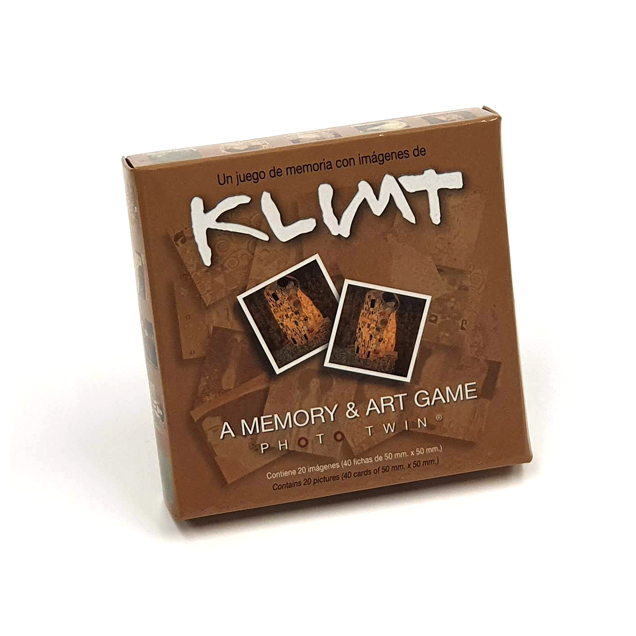 Art Game KLIMT 18 vers Motive Memospiel Memory Gustav 36 Karten 